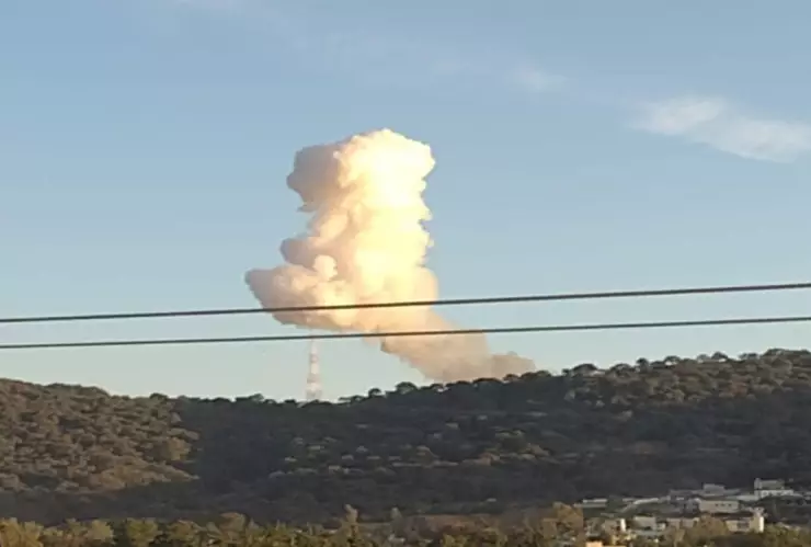 explosión en Cuautinchán