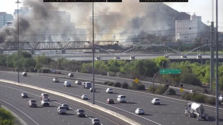 Reportan descarrilamiento de un tren en Tempe, Arizona