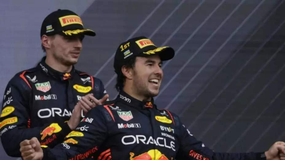 checo perez gana gran premio de azerbaiyan