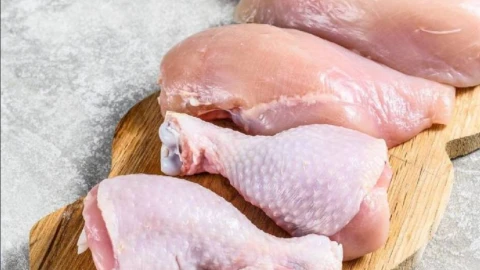lavado del pollo