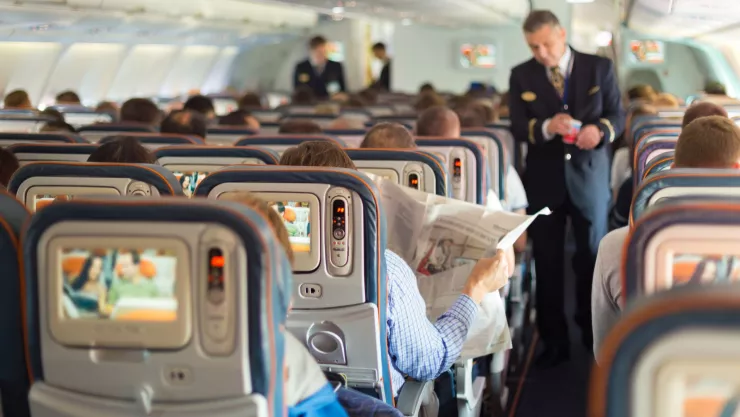 Pelea de pasajeros en avión