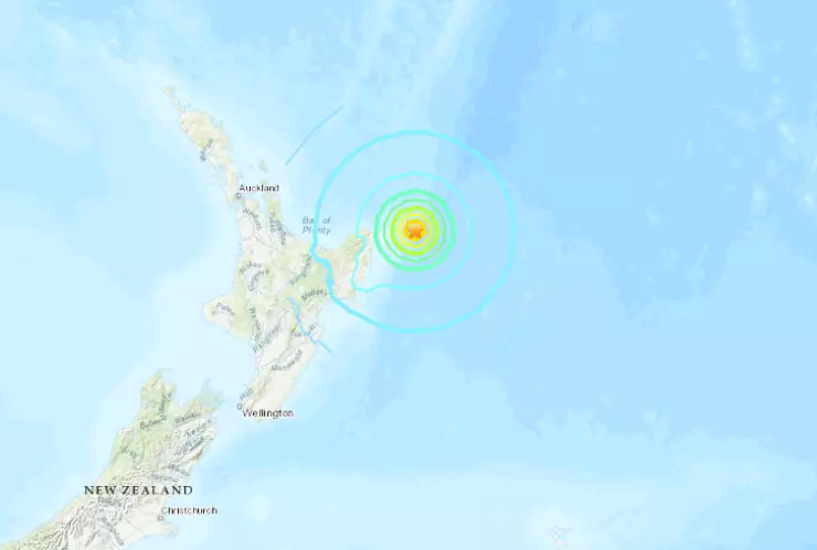 Terremoto genera amenaza de tsunami en Nueva Zelanda