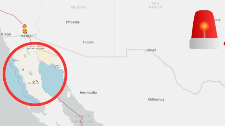 Sismos en California hoy 5 de julio de 2025