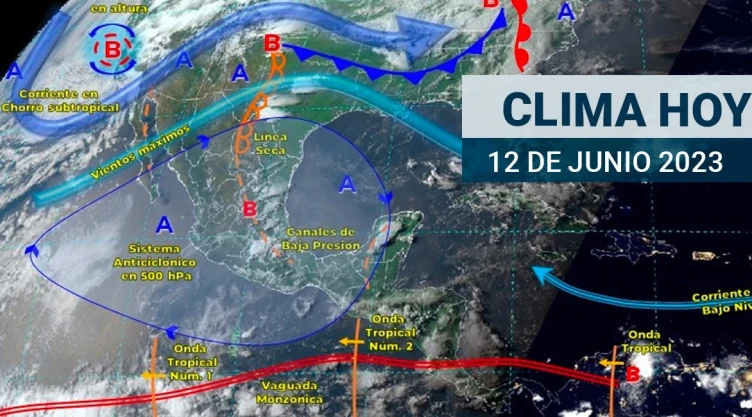 ¿Cómo estará el clima en México hoy 12 de junio CDMX podría superar los 34 °C