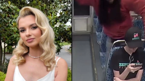 VIDEO | Mujer ucraniana es brutalmente asesinada en pleno vagón del metro en Estados Unidos