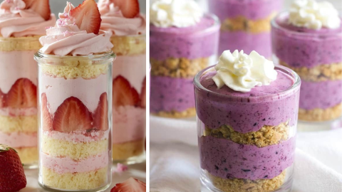 pastel - postres fáciles inspirados kpop demon hunters