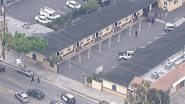 policías emboscada California