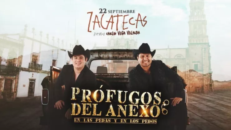 Prófugos del Anexo Fecha, horario y costo de boletos para concierto de Julión Álvarez y Alfredo Olivas en la Feria de Zacatecas 2024