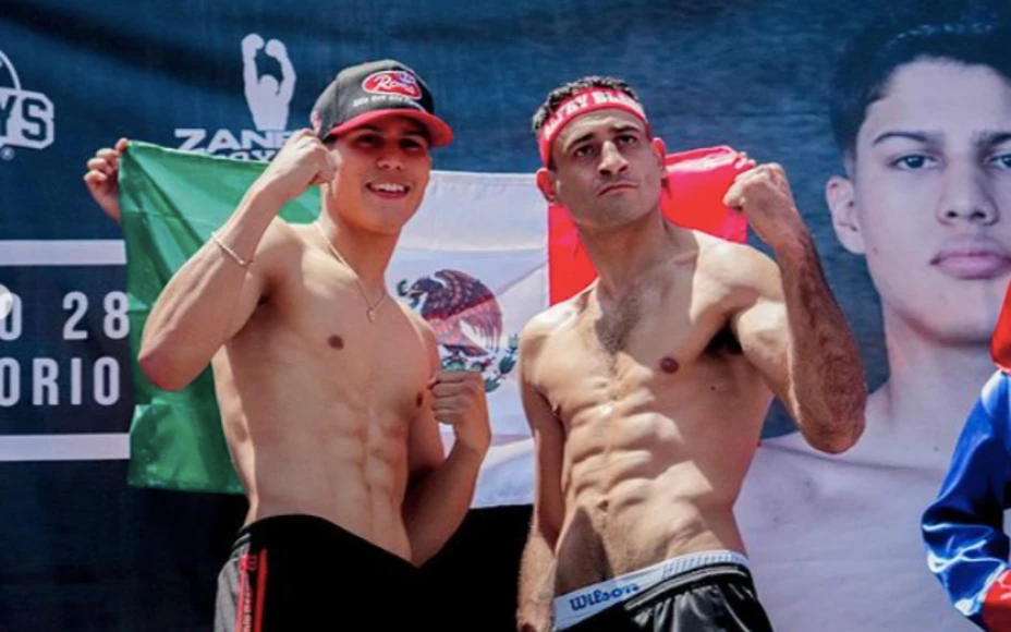 Omar Pollo Aguilar Box Azteca pelea