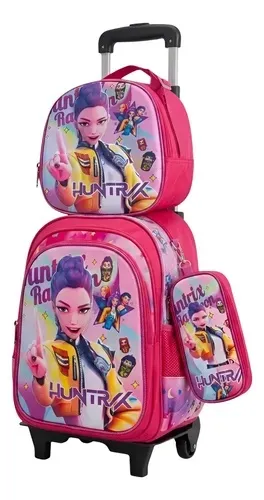 Maletas de viaje con ruedas de las Guerreras KPop