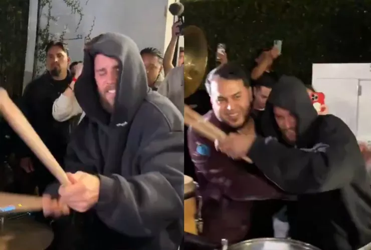 Justin Bieber se une a una Banda Sinaloense en Los Ángeles