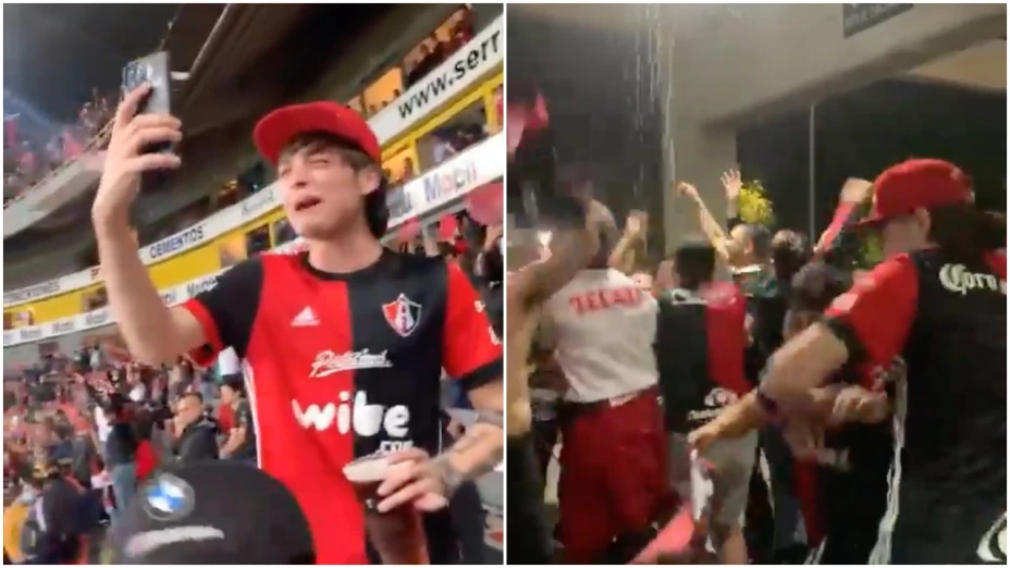 VIDEO_ ¿Peso Pluma eres tú_ Circula video inédito del cantante en festejos por una victoria del Atla