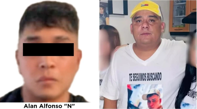 El papá de Johan Alain Hernández Vázquez buscaba a u hijo desaparecido.