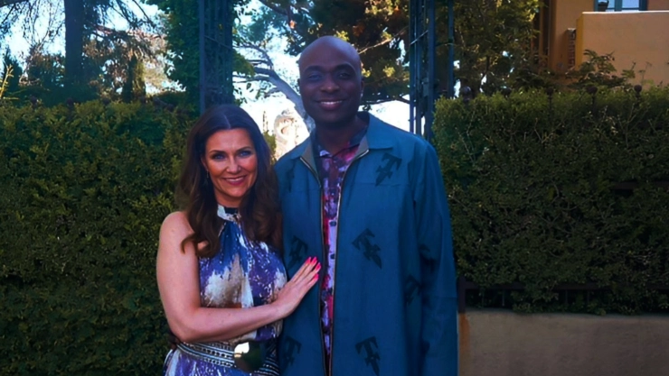 La princesa Marta Luisa de Noruega y Durek Verrett.