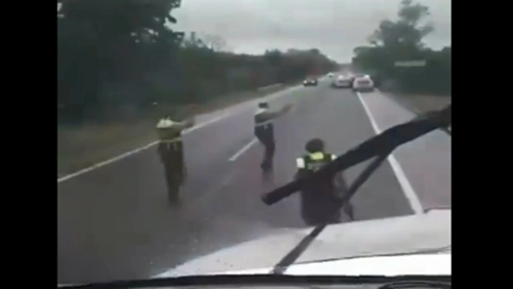 balacera en la autopista México-Tuxpan hoy 23 de abril de 2024