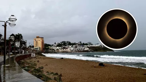 Playas donde ver el eclipse solar en Mazatlán