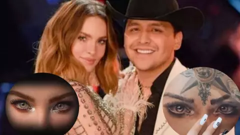 Belinda publica foto de sus ojos ¿Los mismos del tatuaje de Nodal