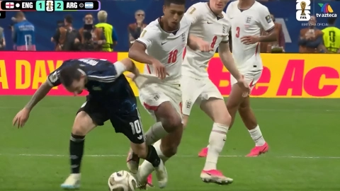 Messi y Bellingham trifulca Argentina Inglaterra
