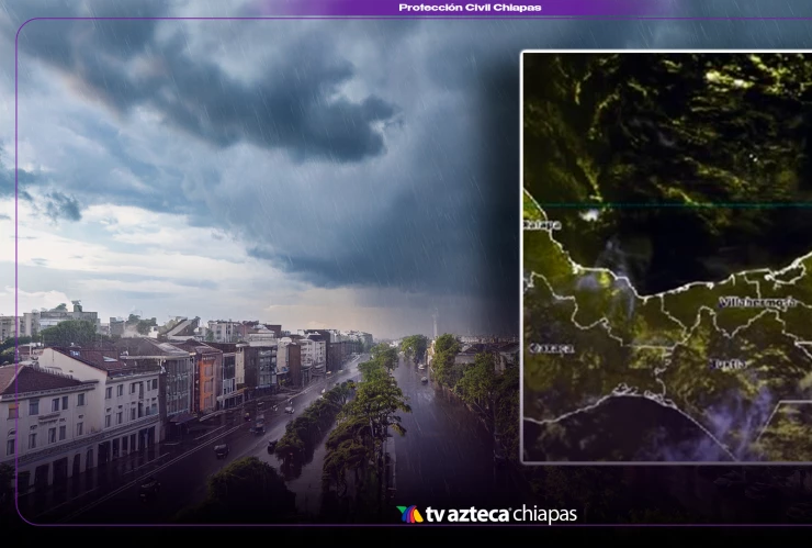 ¡No salgas de casa! Tormentas eléctricas y lluvias fuertes en las próximas 3 horas
