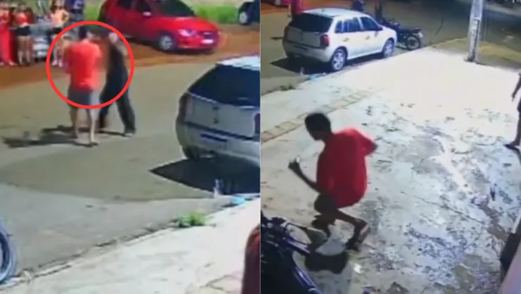 Brutal VIDEO | Hombre es degollado tras una discusión afuera de un bar; sufrió una hemorragia en el suelo