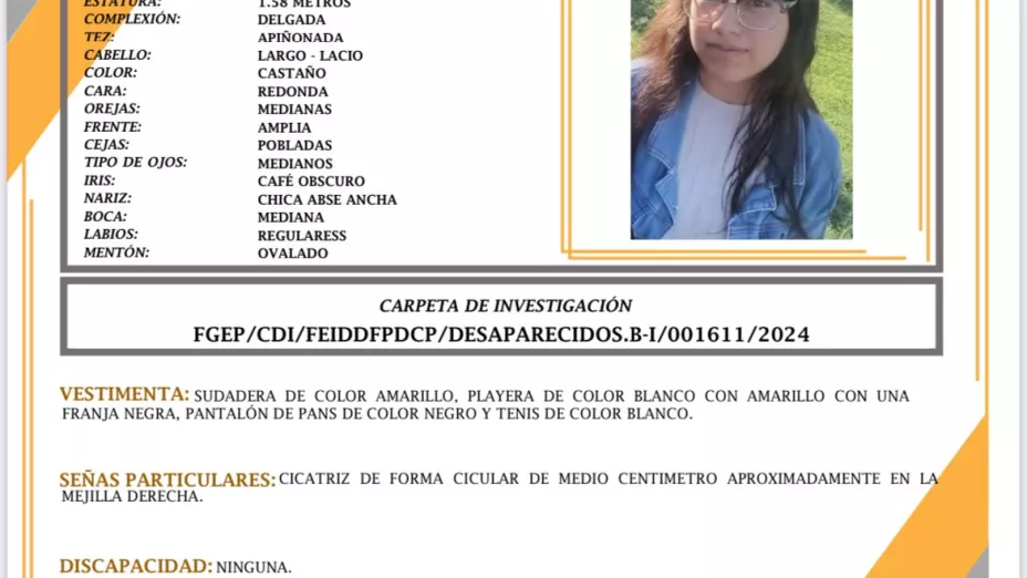 Brenda Esthephany Vázquez Orea centro puebla