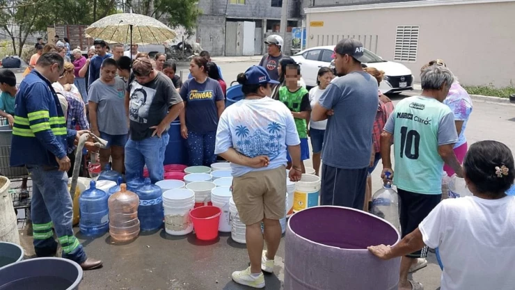 Crisis de agua en Monterrey: miles de familias sin agua por falla en sistema de bombeo