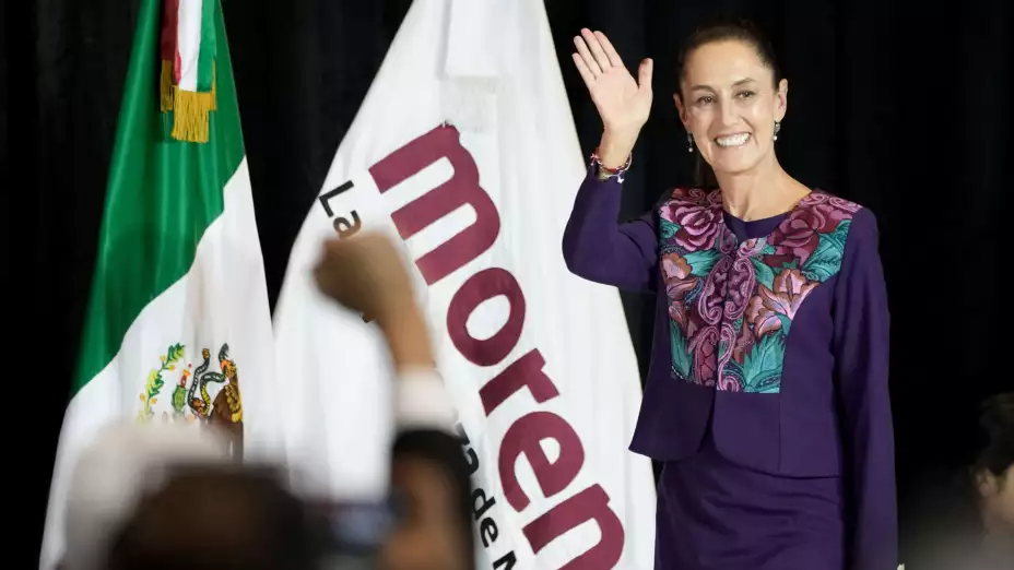 Claudia Sheinbaum, virtual presidenta de México.