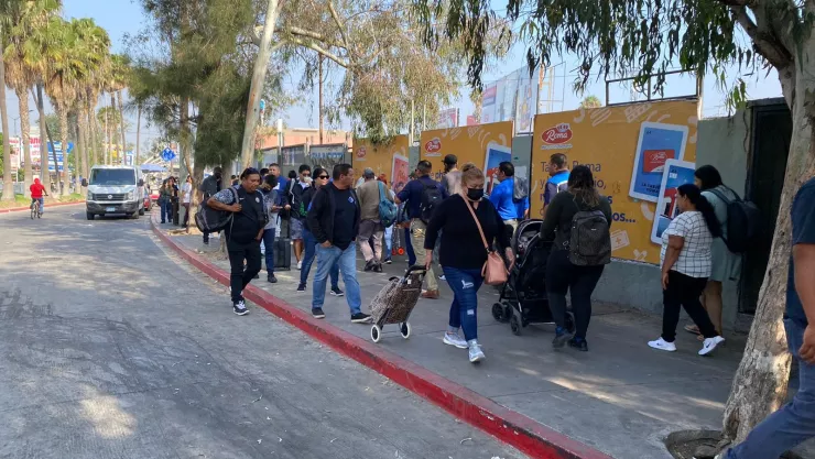 GARITAS EN TIJUANA | Así está la línea hoy martes 22 de noviembre