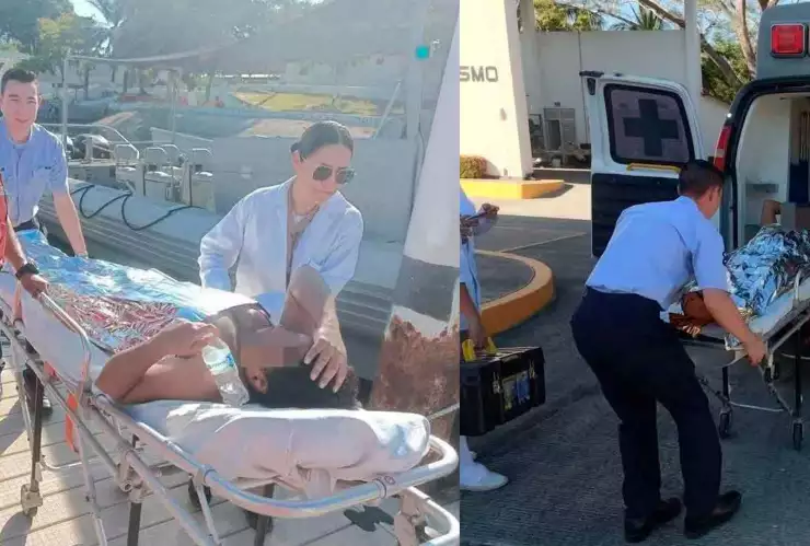 Rescatan mujer Puerto Madero