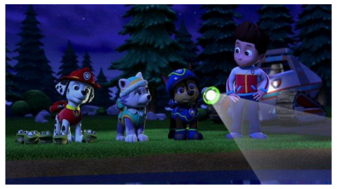 Paw Patrol capítulos miedo a la oscuridad