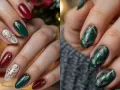 No importa cómo sean tus uñas: estos diseños de Navidad harán lucir tus manos como nunca.