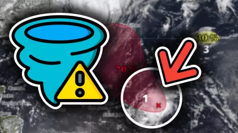 Ciclón Tropical ‘Fernand’ tiene 70% de probabilidad de desarrollo en el Atlántico: Esta es su ubicación EXACTA hoy