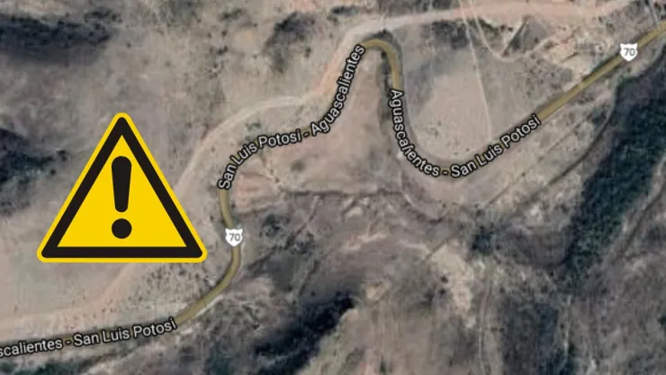 Por qué es tan peligrosa la ‘Curva de la M’ en la carretera entre Aguascalientes y Jalisco