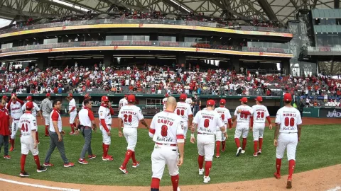Jugadores de los Diablos Rojos del México