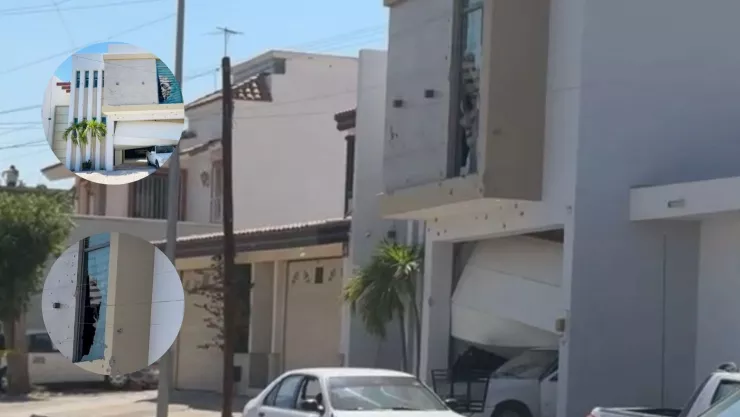 Balean una casa en la colonia Lázaro Cárdenas en Culiacán..jpg