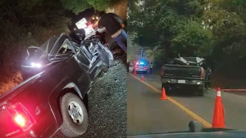 Hombre muere prensado Michoacán