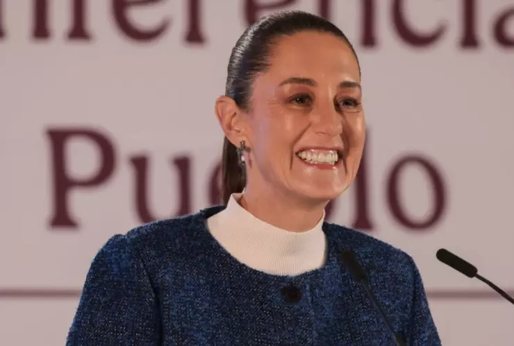 Claudia Sheinbaum Pardo, presidenta de México.