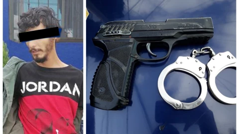 asaltante pistola falsa Álvaro Obregón