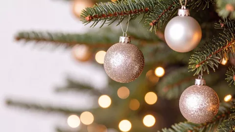 Estos son los colores que van a marcar la tendencia en 2025 en el árbol de Navidad