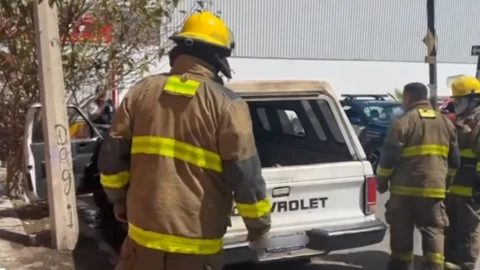 Quemas de vehículos en Guanajuato