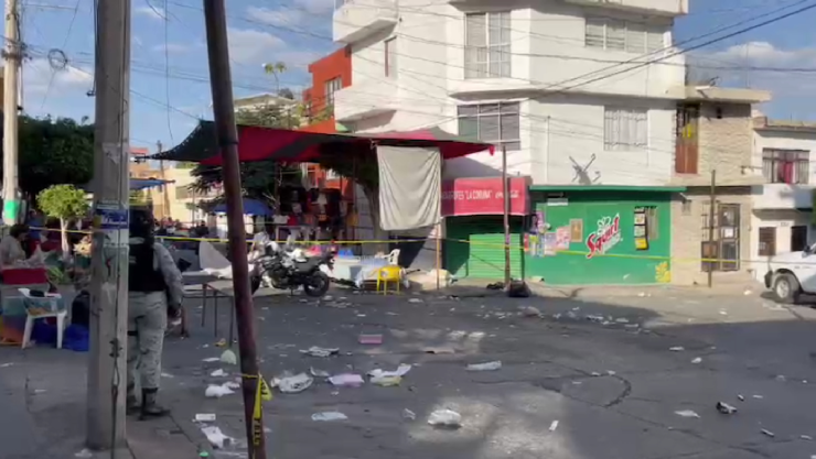 Se registra ataque armado en tianguis de San Juan Bosco, hoy 12 de noviembre: esto sabemos