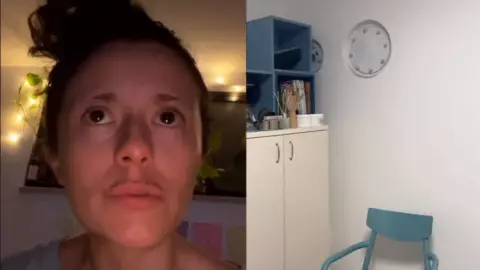 VIDEO Actriz mexicana está atrapada en Israel; así es el búnker donde está