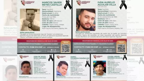 Veracruz: Localizan a cinco jóvenes sin vida que desaparecieron desde el 2020
