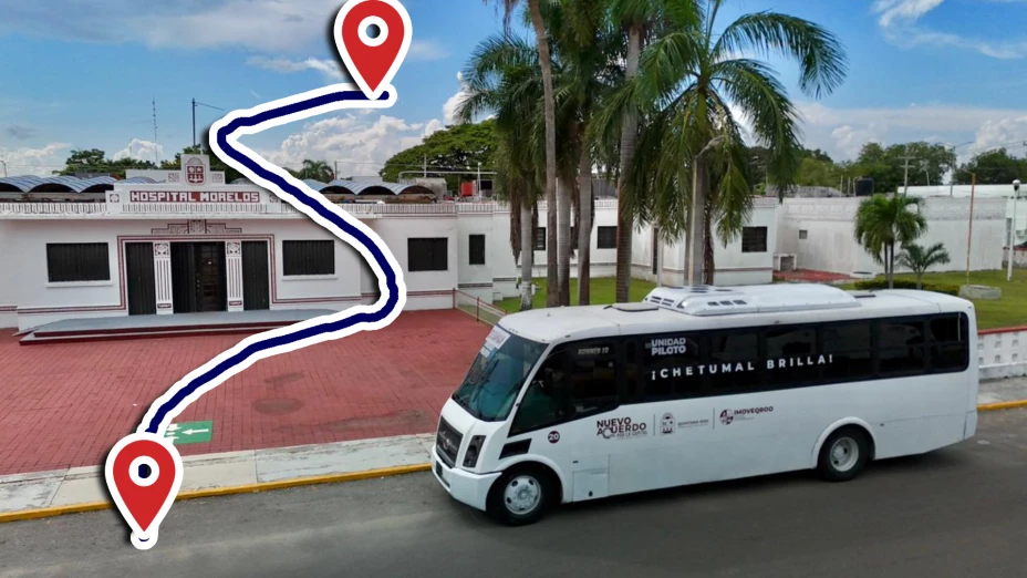 Chetumal_ Este es el recorrido y paraderos de la nueva Ruta Sian Ka’an de transporte público (MAPA).jpg