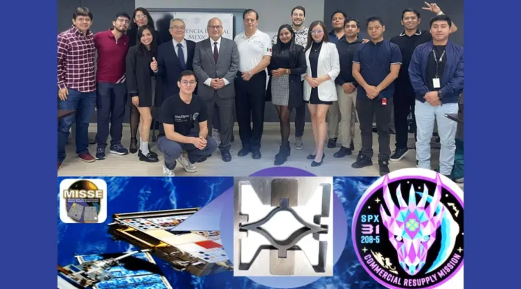 Space-X llevará experimento mexicano MBC-1 a la Estación Espacial Internacional
