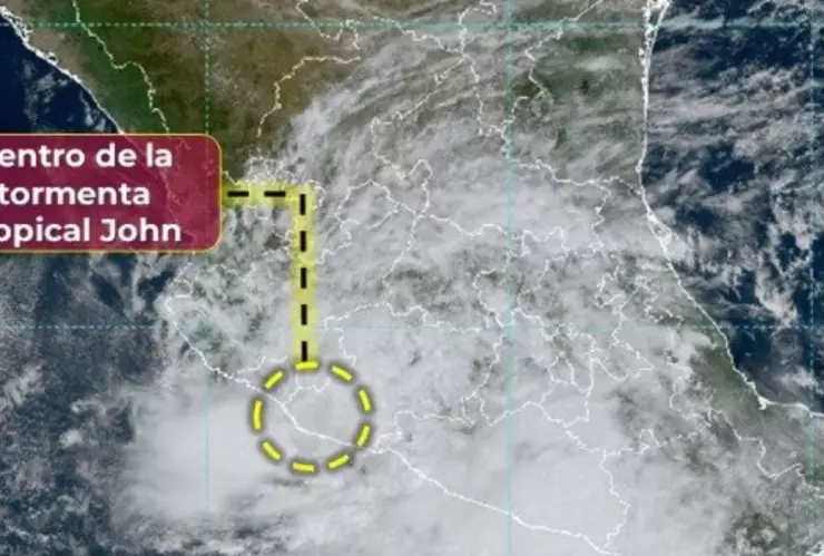 Tormenta Tropical John