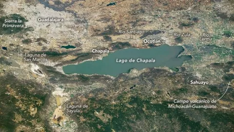 Lago de Chapala NASA