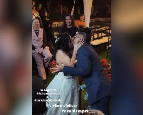 ¡La Bea e Israpunk se casaron e invitaron al Tío Pepe! Mira quiénes más de La Granja VIP fueron a la boda