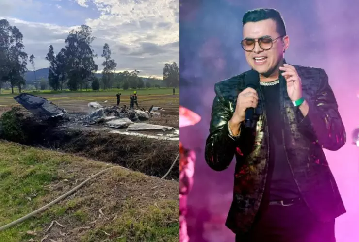 Fallece reconocido cantante en accidente aéreo.