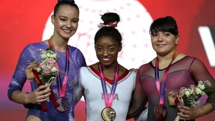 Gimnasta mexicana gana medalla de bronce en mundial de gimnasia